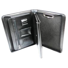 Папка деловая AMO A4 из эко-кожи 37,5×26×4,5 см Черная