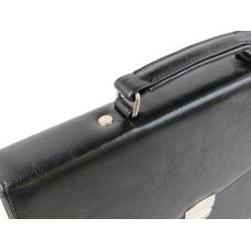 Небольшой мужской портфель из искусственной кожи Eхclusive, Украина черный