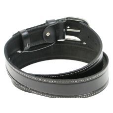 Кожаный мужской ремень для джинс Skipper