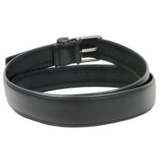 Женский кожаный ремень Farnese, Италия, черный