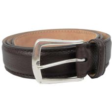 Женский кожаный ремень Farnese, Италия, коричневый