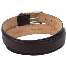 Женский кожаный ремень Farnese, Италия, коричневый