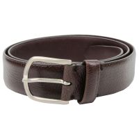 Женский кожаный ремень Farnese Италия коричневый (SFA021)