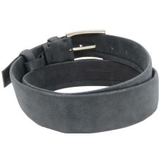 Женский кожаный ремень Farnese, Италия,  темно серый