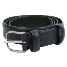 Женский кожаный ремень, пояс Farnese, Италия,  синий