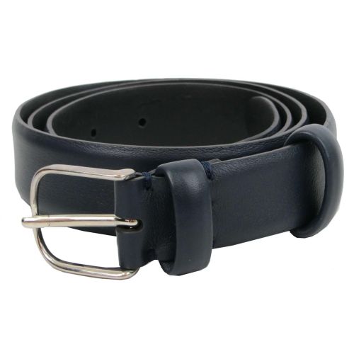 Женский кожаный ремень, пояс Farnese, Италия,  синий