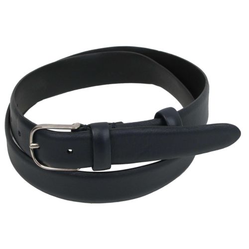 Женский кожаный ремень, пояс Farnese, Италия,  синий