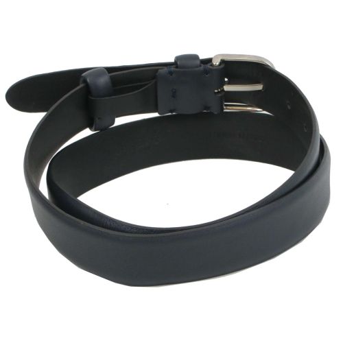 Женский кожаный ремень, пояс Farnese, Италия,  синий