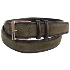 Женский замшевый ремень Farnese, Италия, серый