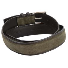 Женский замшевый ремень Farnese, Италия, серый