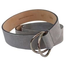 Женский ремень из нубука Tod's, Италия,  светло серый