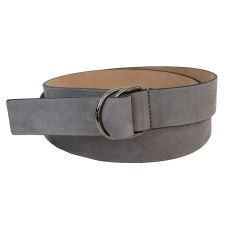 Женский ремень из нубука Tod's, Италия,  светло серый