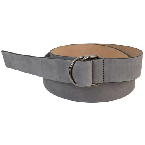 Женский ремень из нубука Tod's, Италия,  светло серый