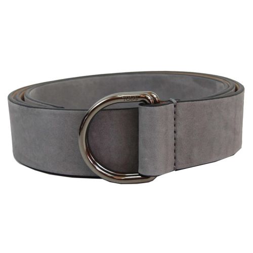 Женский ремень из нубука Tod's, Италия,  светло серый