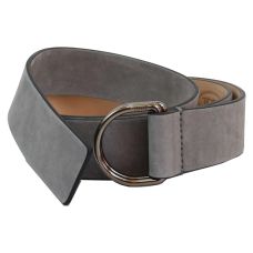 Женский ремень из нубука Tod's, Италия,  светло серый