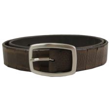 Женский кожаный ремень Farnese Италия коричневый (SFA431)