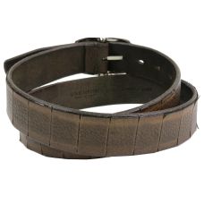 Женский кожаный ремень Farnese Италия коричневый (SFA431)