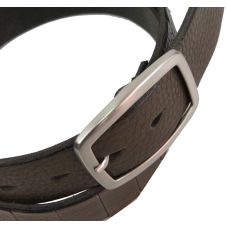 Женский кожаный ремень Farnese Италия коричневый (SFA431)