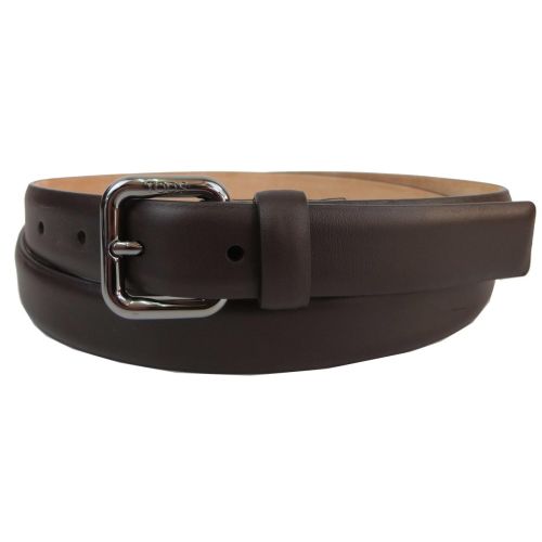 Женский кожаный ремень Tod's, Италия,  коричневый