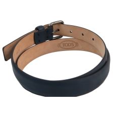 Женский кожаный ремень Tod's, Италия, синий