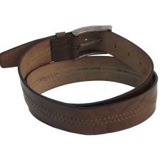 Женский кожаный ремень Farnese, Италия, серый