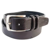 Женский кожаный пояс, ремень Farnese, Италия,  черный