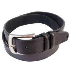 Женский кожаный пояс, ремень Farnese, Италия,  черный