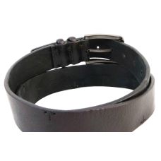 Женский кожаный пояс, ремень Farnese, Италия,  черный