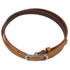 Женский кожаный ремень 1,5 см Rovicky коричневый