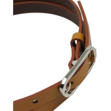 Женский кожаный ремень 1,5 см Rovicky коричневый