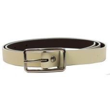 Женский кожаный ремень 2 см Rovicky белый