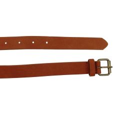 Женский узкий пояс из эко кожи H&M коричневый