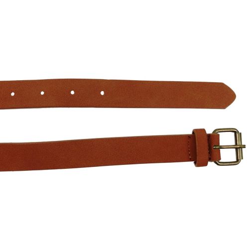 Женский узкий пояс из эко кожи H&amp;amp;amp;amp;amp;amp;amp;amp;amp;M коричневый