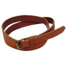 Женский узкий пояс из эко кожи H&M коричневый