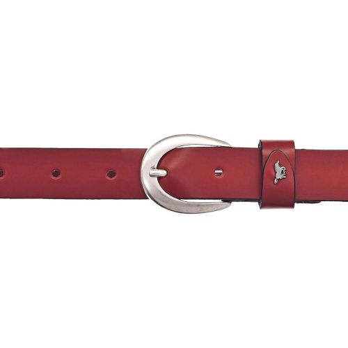 Ремень женский Mustang 2.5 см кожа Красный
