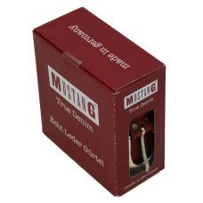 Женский кожаный ремень Mustang, Германия красный 2,5 см