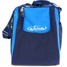 Сумка спортивная Wallaby из нейлона 59 л 48×32×28 см Синяя с голубым