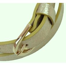 Женский ремень C&A  золотистый (2110156)