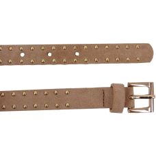 Женский ремень из искусственной замши C&A  бежевый