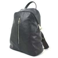 Рюкзак женский Borsacomoda из натуральной кожи 14 л 31×34×14 см Темно-серый