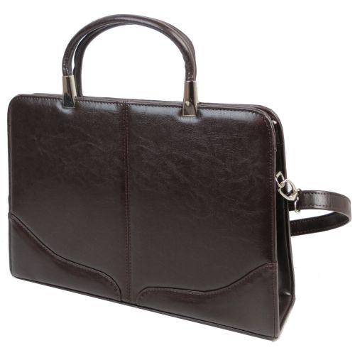 Женский деловой портфель JPB коричневый