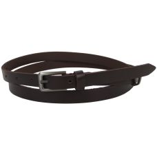 Женский кожаный ремень Skipper коричневый (1407-15)