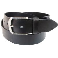 Мужской ремень под джинсы Skipper черный (1431-50)