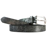 Женский ремень Boccaccio D-Ledergürtel modish серебристый