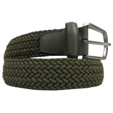 Женский текстильный ремень Boccaccio оливковый