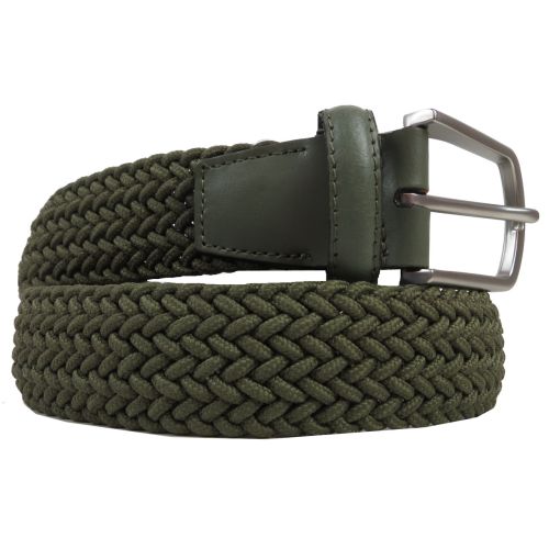 Женский текстильный ремень Boccaccio оливковый