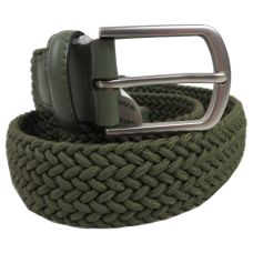 Женский текстильный ремень Boccaccio оливковый