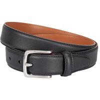 Универсальный женский кожаный ремень Boccaccio Ledergürtel черный