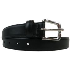 Универсальный женский кожаный ремень Boccaccio Ledergürtel черный