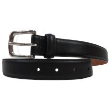 Универсальный женский кожаный ремень Boccaccio Ledergürtel черный